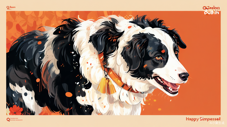 Cute Dubin Dog: Expressions and Movements in Ultra-High Definition Sticker Art Design