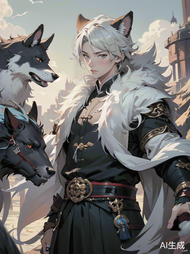 正太小狼兽圈拟人化男生