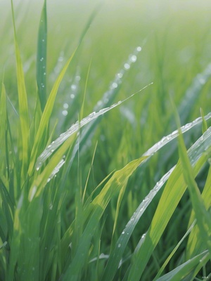 天街小雨，草色遥看