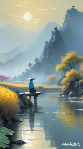 中国风画面分离: 山水人物与乡土元素共谱古意