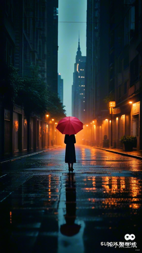 深夜女孩的雨夜行