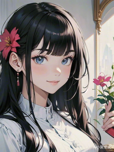 美少女自拍花海电影感