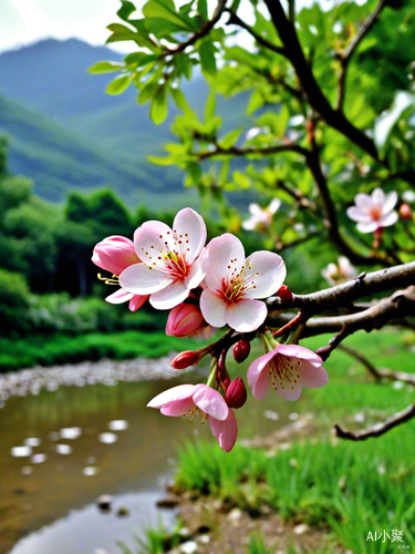 自然风光，花鸟虫鱼，一片绿意