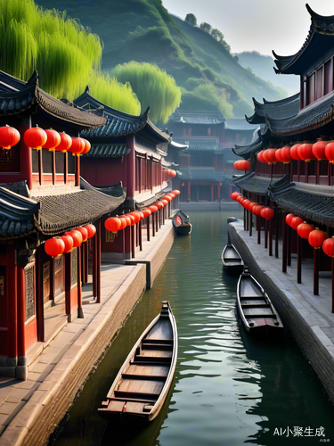 清明上河图展现古代街景的热闹与繁华