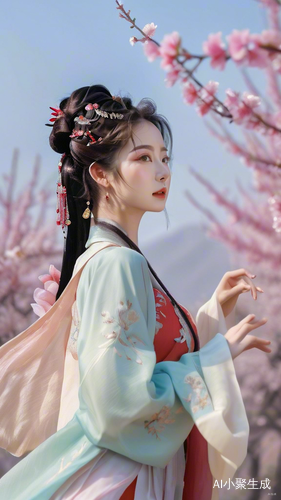 中国古代美女翩翩起舞的绝美瞬间