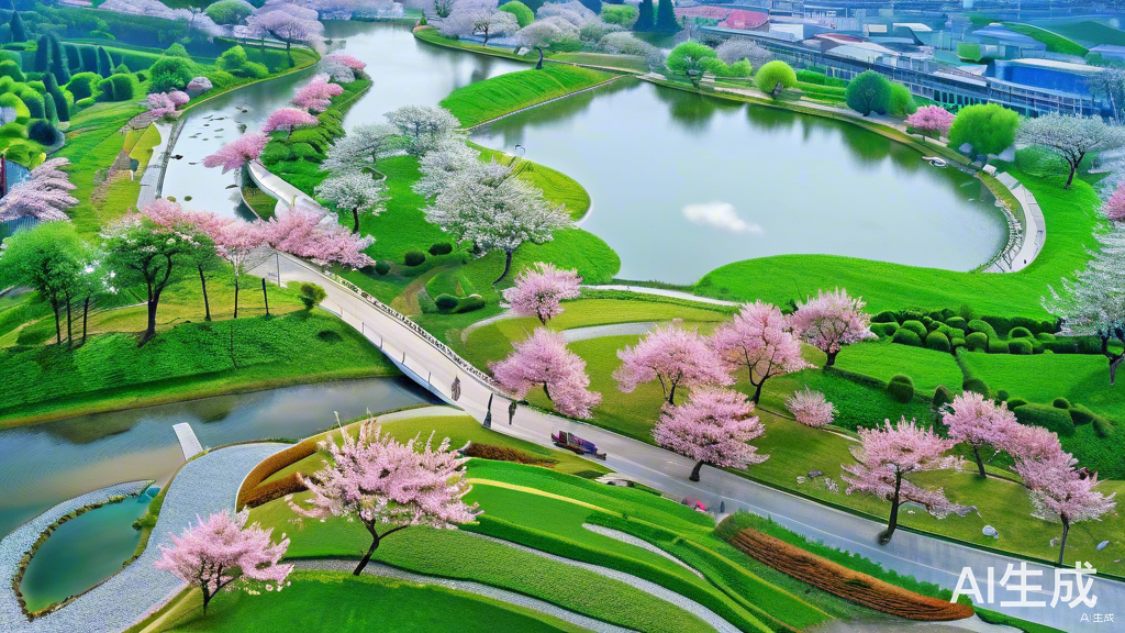 樱花飞舞的浪漫瞬间