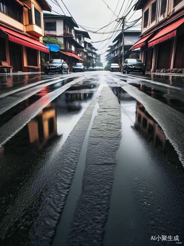 地震之后的阴雨天气