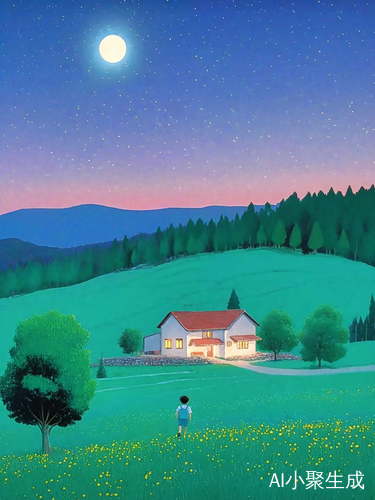 坐在山顶数星星