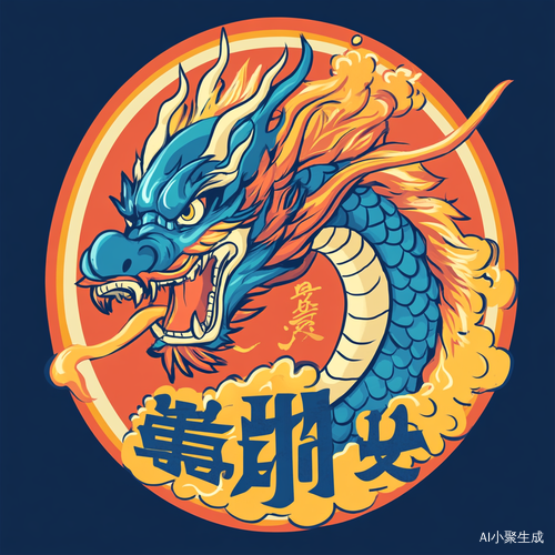 深州市第二中学崇德尚雅2024龙吉祥物设计
