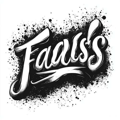 黑白矢量文字设计主题fearless