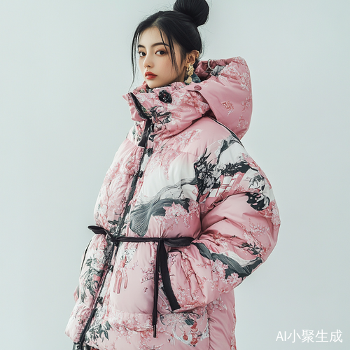 设计潮流新中式羽绒服