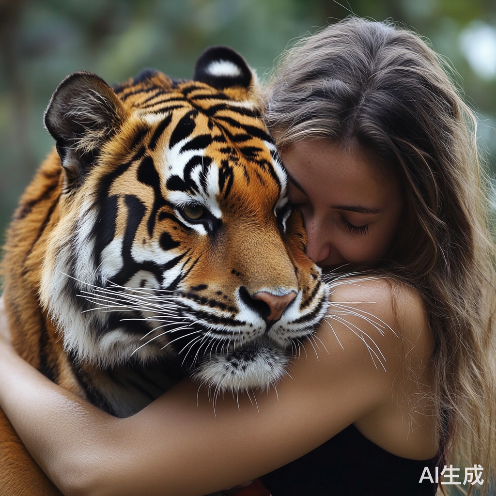 拥抱老虎的挑战与安全体验