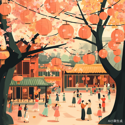 春节主题画报展示传统文化与节日气息