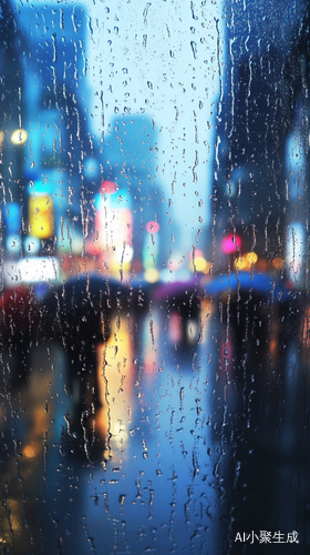 魔法雨夜中的梦幻仙境