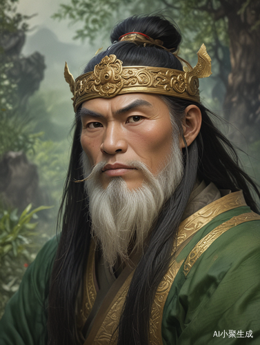 神农氏：古铜皮肤牛首人身的慈爱天神