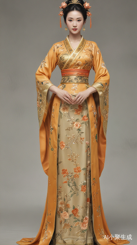 唐代美女2.5D全身正面