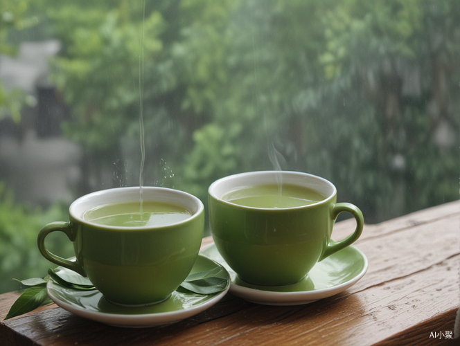 清茶香薰，品茗观雨