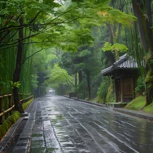 大雨滂沱，