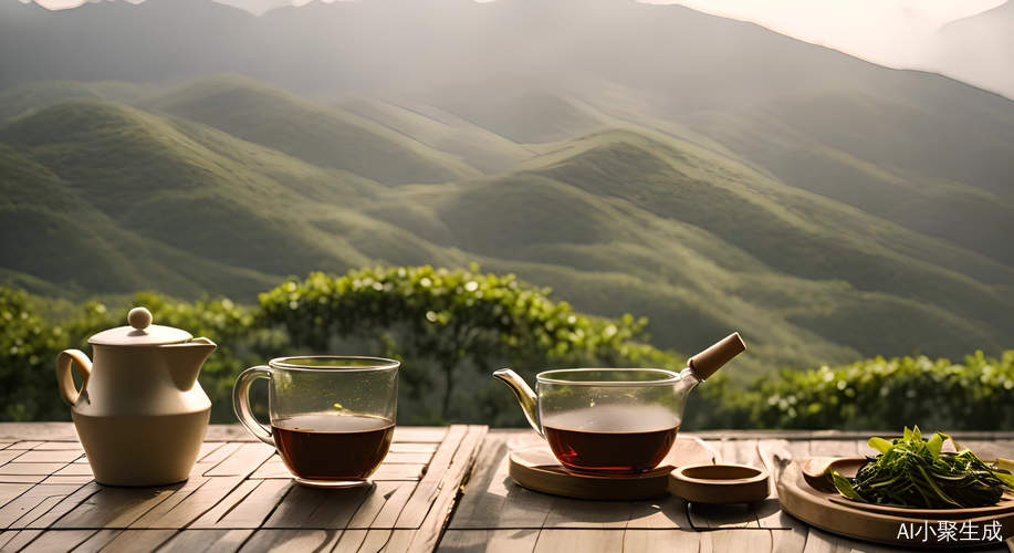 益凰品牌茶叶在茶山中的泡茶体验