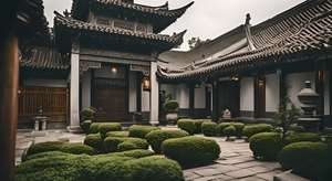 国风小院，园林，中式美学