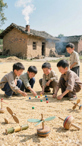 70年代南方农村孩子们的无忧童年时光
