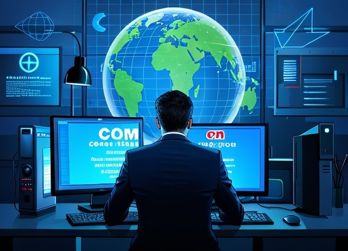 .com和.cn域名哪个更适合做外贸