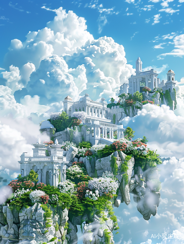 蓝天白云上的花园：天空之城