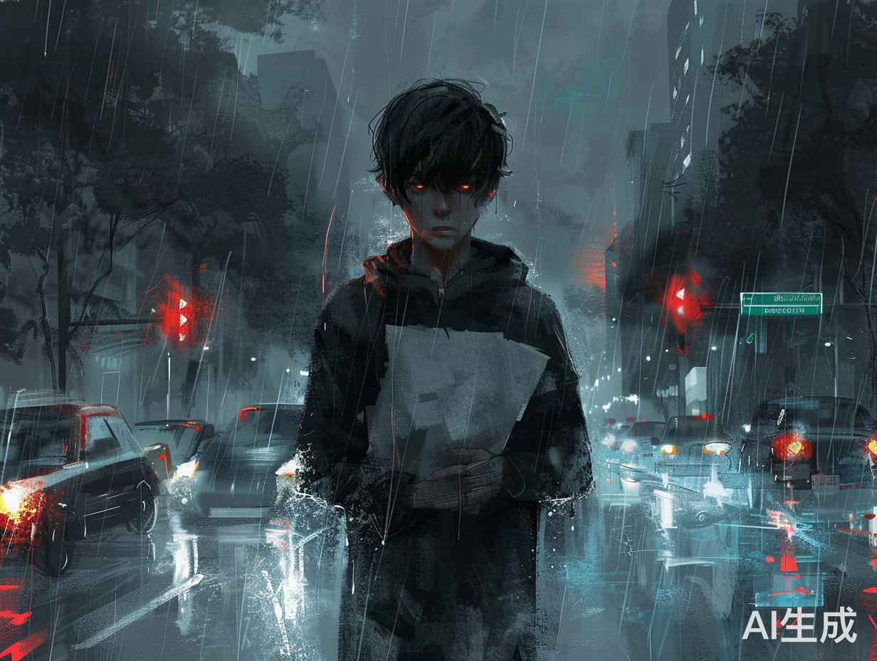 沉默的少年，困顿于黑雾笼罩的世界