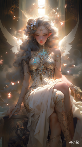 Gorgeous Fallen Angel with Rococo Electricity