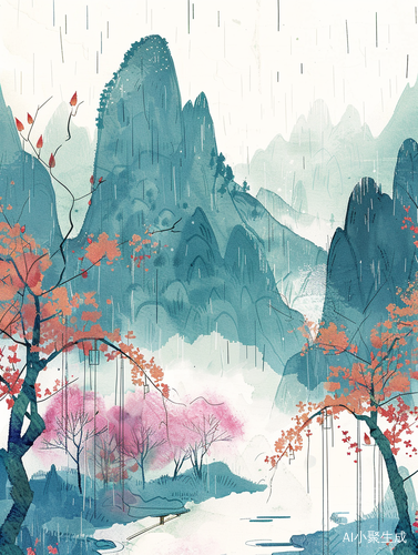 Spring River Rain
