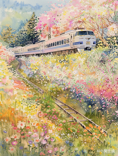 Colorful Spring Journey