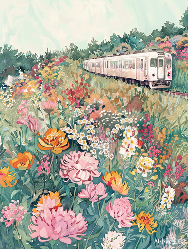 Colorful Spring Journey
