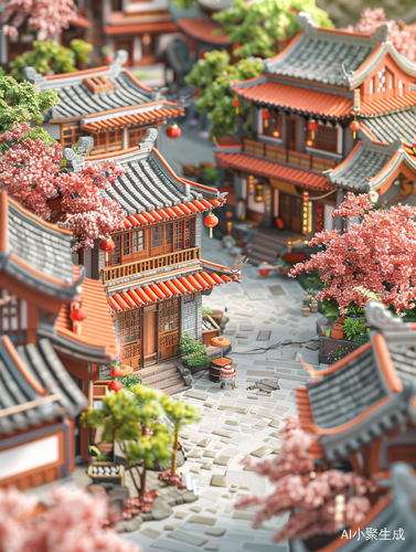 江南小院-超细节的微缩世界与温馨小窝