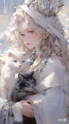 Delicate Acrylic Illustrations with Snowy Scenes by Kawacy and John Singer Sargent