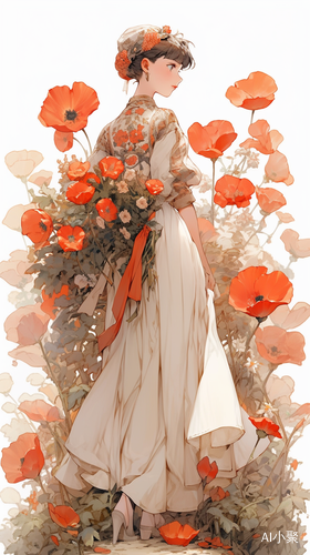 A Dynamic and Detailed Poppy Princess: Perfect Anatomy in Comic and Illustration Styles