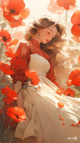 A Dynamic and Detailed Poppy Princess: Perfect Anatomy in Comic and Illustration Styles