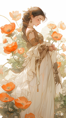 A Dynamic and Detailed Poppy Princess: Perfect Anatomy in Comic and Illustration Styles