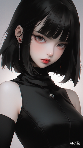 Beautiful Japanese Model: Detailed Character Design by Kuvshinov Ilya