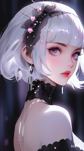 Beautiful Japanese Model: Detailed Character Design by Kuvshinov Ilya