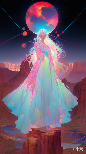 Ethereal Space Goddess and the Dreamy Aesthetic: Pluto's Dance