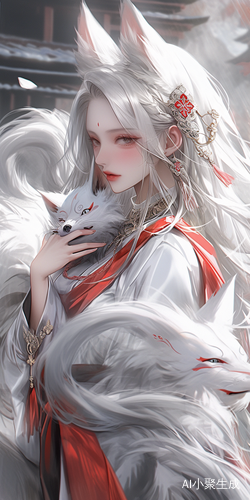 妲己：九尾狐的白色美女