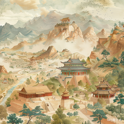 敦煌艺术中的立体绘画与古典建筑