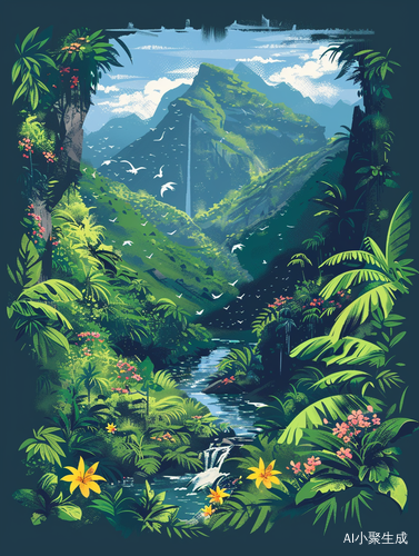 Captivating Wolf Hiking T-Shirt Design