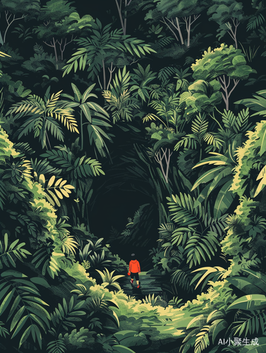 Captivating Wolf Hiking T-Shirt Design