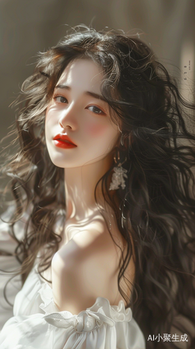 极致细腻美少女：写实大师作品8K画质