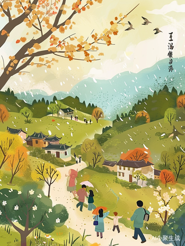 2024清明时节雨纷纷，牧童指路杏花村