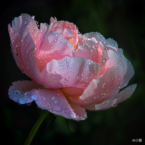 雨后牡丹花