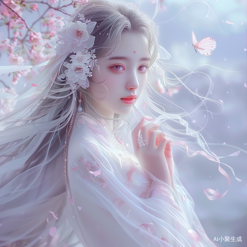 清新可人，仙境中的自然精灵
