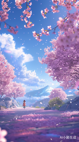 Miyazaki Hayao's Sparkling Fantasy: Ten Miles of Blooming Cherry Blossoms