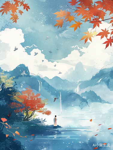 夏天的梦幻星空：中国插画风格的创作